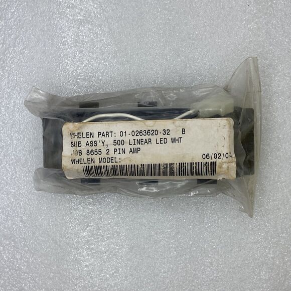 Whelen 01-0263620-32B Led Light  White , 500 linear series - Picture 2 of 3